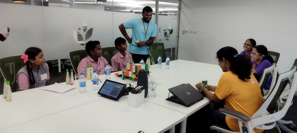 WRO India Teams visit Athenahealth's Office 